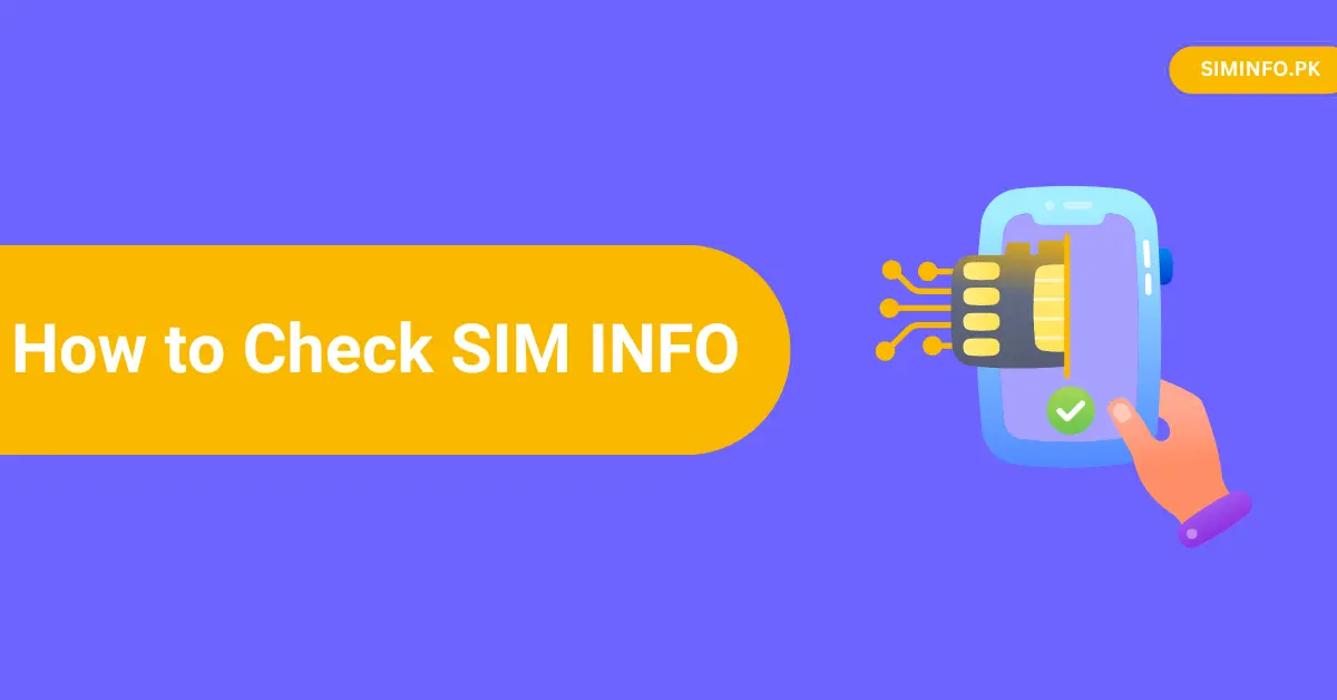 How to check SIM Info