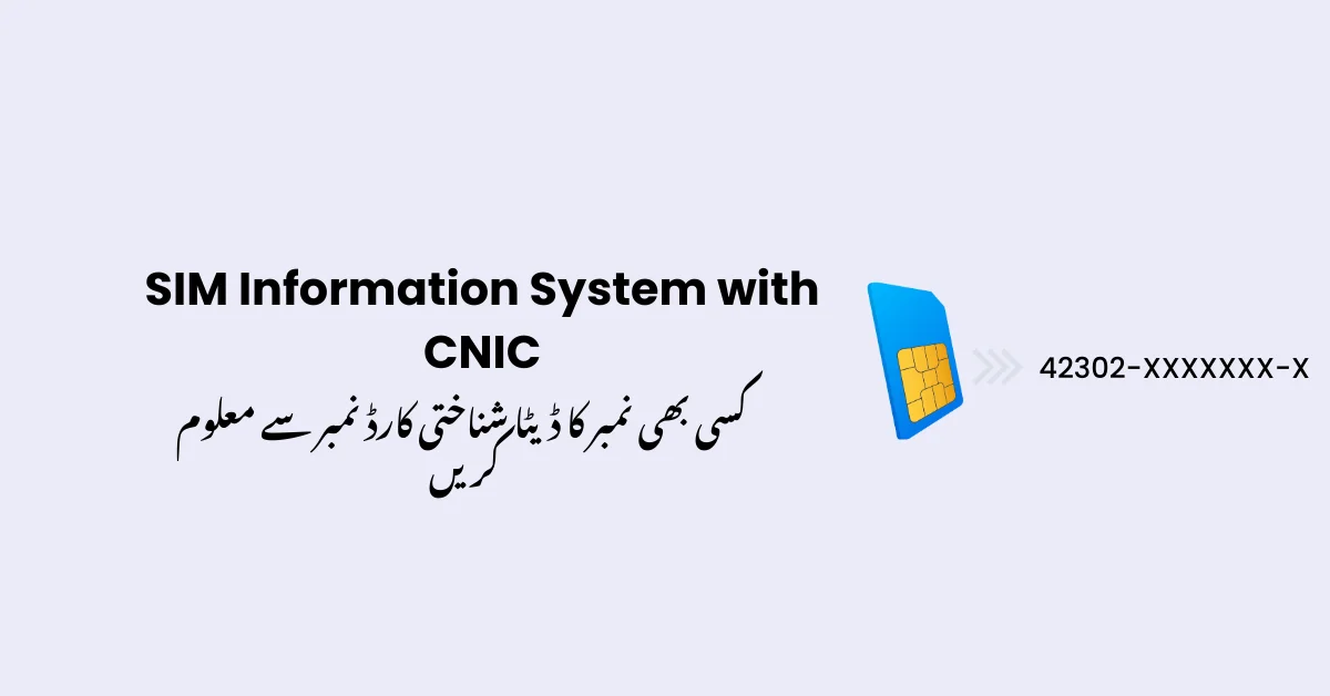 SIM Information system